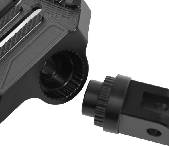 Kens Factory - KFB-04-2B - Nl Mini Boards Adjustable Black Std Hd Clevis