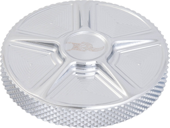 Kens Factory - KFC-08 - Nl Gas Cap Five Chrome Dummy Cap For M8 Lh