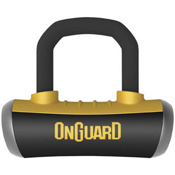 Onguard - 45008048 - Boxer 8048 Disc Lock With Disc Reminder Black/Yellow