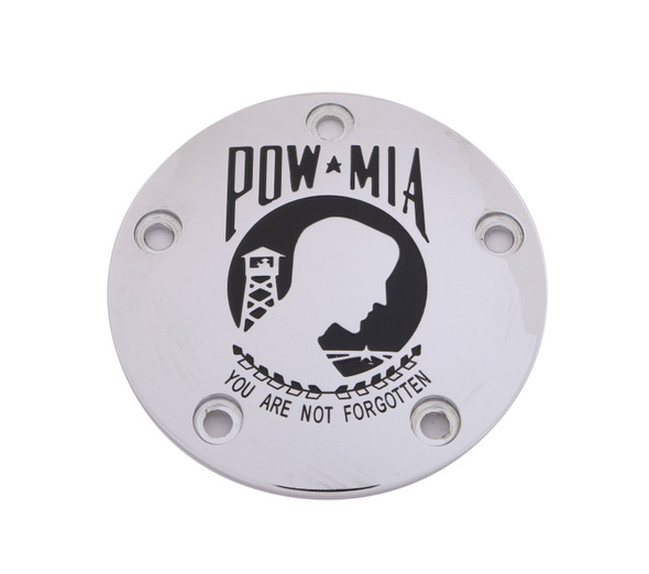 Custom Engraving - POW01-04 - Tc Timer Cover Pow-Mia Chrome