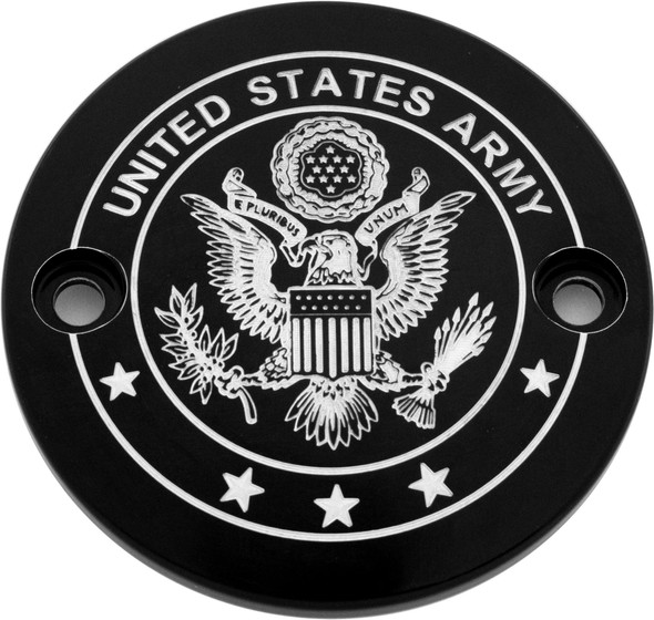 Custom Engraving - ARM02-63BG - M8 Timer Cover Army Black