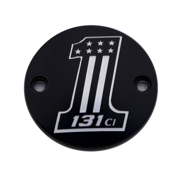 Custom Engraving - 131-14-63BG - M8 Timer Cover 131 Black