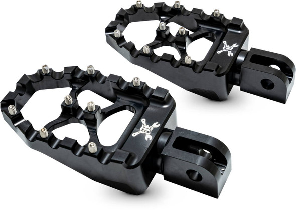 Burly Brand - B13-1017B - Mx-Evolution Pegs M8 Softail Passenger