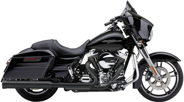 Cobra - 5201B - 4" Nh Slip-Ons Black Indian Leather Bag