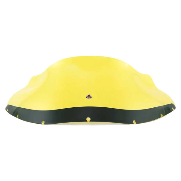 Klock Werks - 9" Yellow Ice Kolor Flare™ Windshield for H-D FXRP Style Fairings