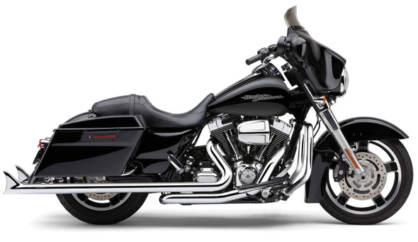 Cobra - 6975 - Speedster Duals Fishtail Chrome Flh/Flt 17-24