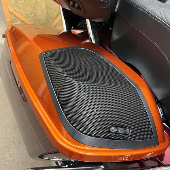 Hogtunes - 6x9" Saddlebag Speaker Cut-In Kit fits '14-'24 Touring, '16-'19 FLTRU w/ Factory Saddlebag Lids (Except '23 FLHXSE/FLTRXSE)