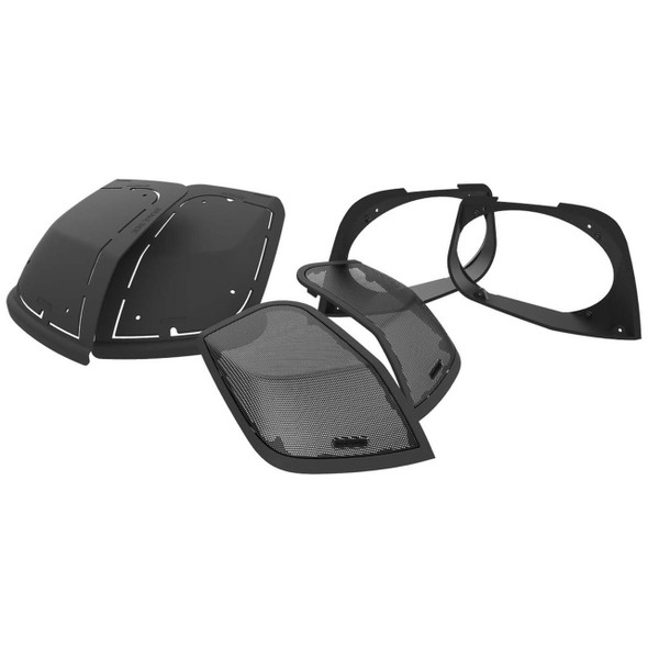 Hogtunes - 6x9" Saddlebag Speaker Cut-In Kit Fits '14-'23 Touring Models
