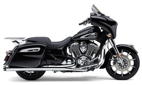 Cobra - 502-2800 - Detach Big-A Bckrst Flat Rack Chrome Chieftain 14-22