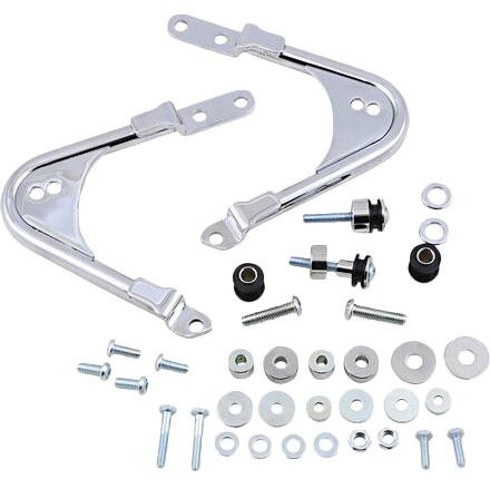 Cobra - 602-2103 - Rear Docking Kit Chrome Flh/Flt 97-08