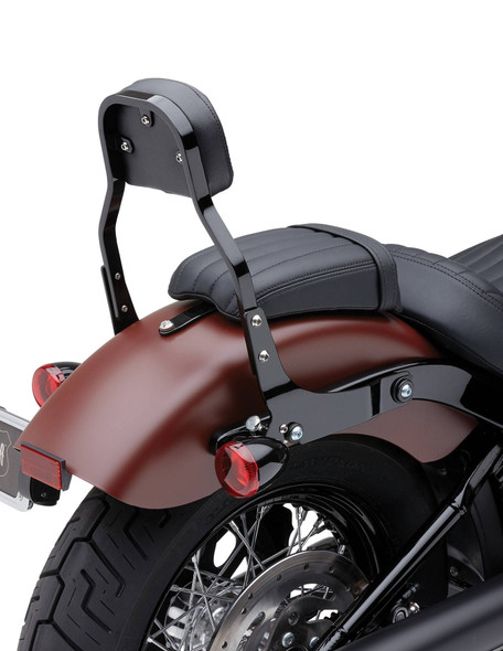Cobra - 602-2026B - Detachable Backrest Mini Black Flde/Flsl/Fxbb 18-22