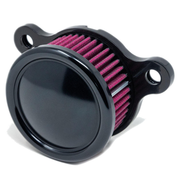 Motorcycle Supply Co. - Standard/ Black Air Cleaner Kit - fits '91 & Up XL Sportster Models
