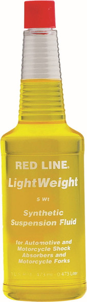 Red Line - 91122 - Synthetic Suspension Fluid 5W 16 Oz (12/Case Sold Ea)