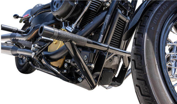 Burly Brand - Brawler Crash Bar Kit fits '18-'24 M8 Softail w/ Mid Controls (Except FXDR/​FXDRS)