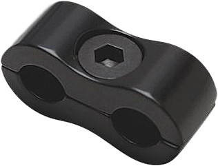 Motion Pro - 11-0094 - Throttle/Idle Cable Clamp Mp Black