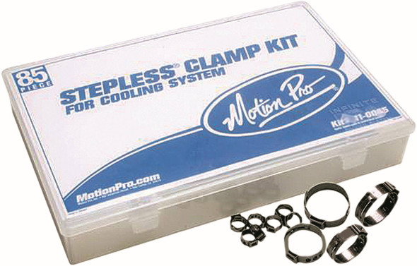 Motion Pro - 11-0065 - Cooling System Stepless Clamp Kit W/Box 85/Pc