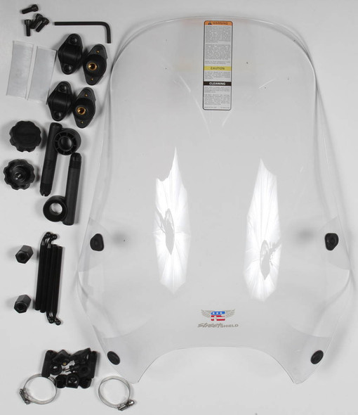 National Cycle - N25012 - Streetscreen 1" Clear