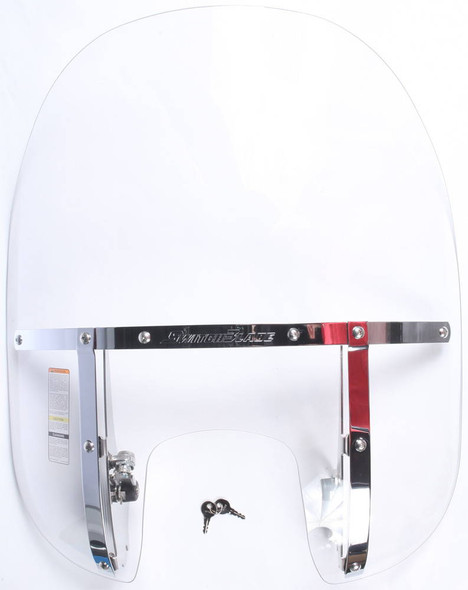 National Cycle - N21117A - Switchblade 2-Up Clr H-D Narrow