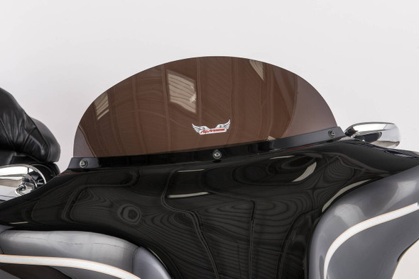 Slipstreamer - S-135-8DS - Windshield Dark Smoke 8" Flht 96-13 Replacement