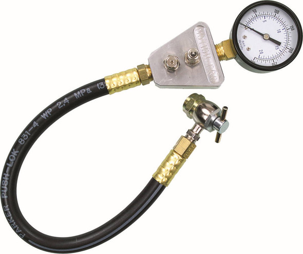 Motion Pro - 08-0072 - Pressurizing Shock Gauge Schra Der Valve Type