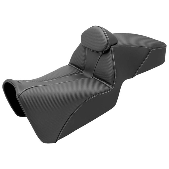 Saddlemen - Black Pan America Adventure Tour Seat W/ Backrest fits '21-'23 Pan America Models