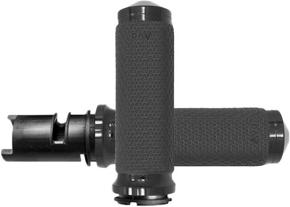 Avon - MF-63A-ANO-F24 - Memory Foam Medium Black Twist Grip