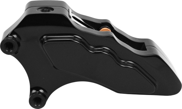 Hawg Halters Inc - LHSAB6013 - 6 Pist Diff Front Caliper L/H Black 00-Up W/ 13" Rotor