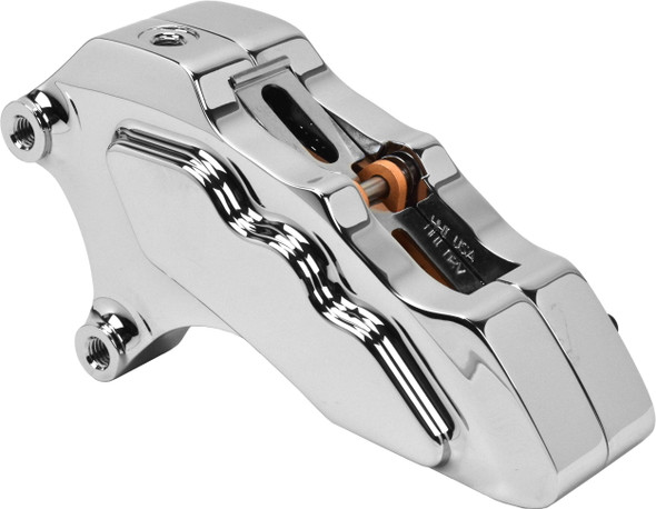 Hawg Halters Inc - LHSCC6013 - 6 Pist Diff Front Caliper L/H Chrome 00-Up W/ 13" Rotor
