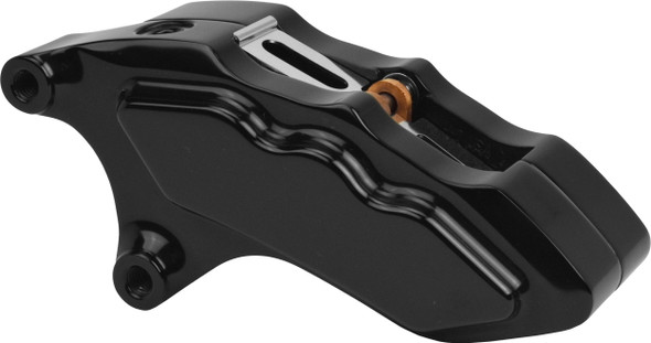Hawg Halters Inc - LHSAB6018 - 6 Pist Diff Front Caliper L/H Black W/ 11.8" Rotor