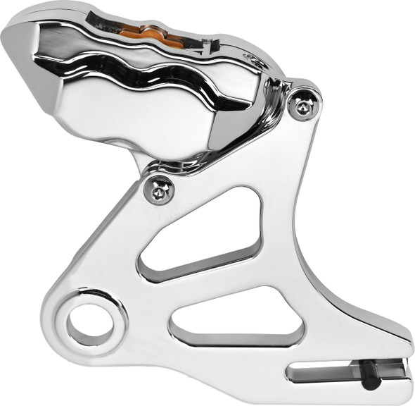 Hawg Halters Inc - RKSTCC518 - 4 Pist Rear Caliper Kit Chrome St 18-Up