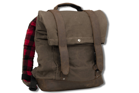 Burly Brand - B15-1020D - Back Pack Dark Oak