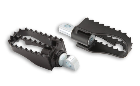 Burly Brand - B13-1010B - Mx Style Mini Footpegs Black
