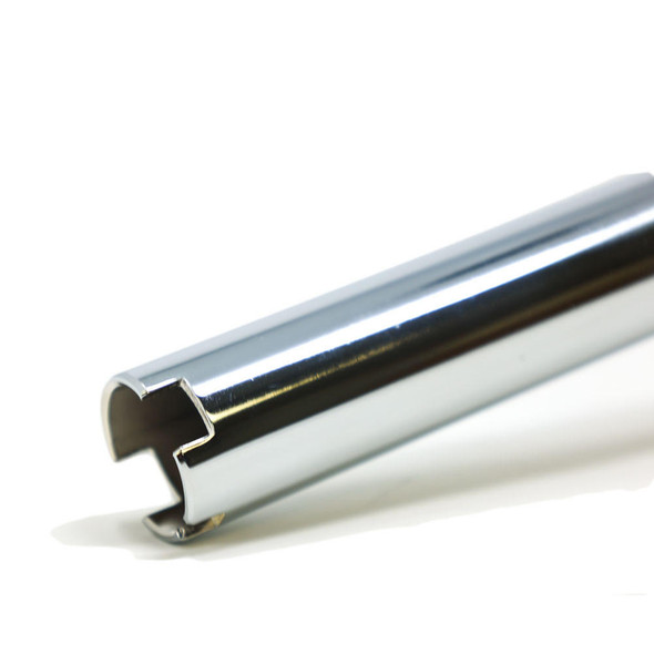 Deadbeat Customs Tracker High Handlebars - Chrome