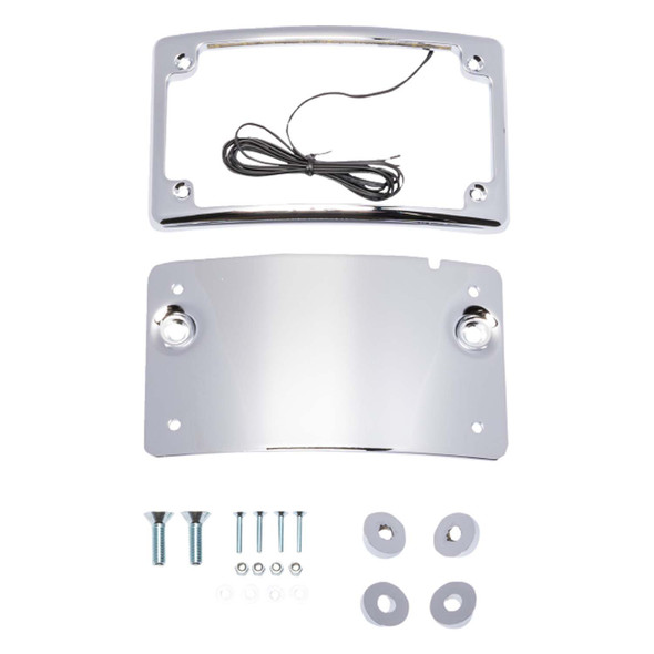 Kodlin - Curved License Plate Kit fits '13-'24 Touring Models