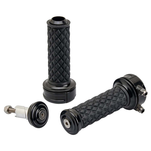 Biltwell - AlumiCore Dual Cable Grip Set w/ Throttle Housing