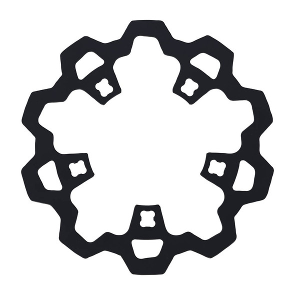 Lyndall Brakes - 3-231 - Enforcer 1 Piece Rotor Front Black 11.8