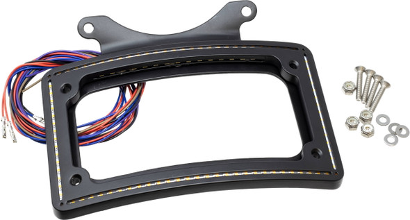 Letric Lighting Co - LLC-IPPL-M1 - Perfect Plate Light Lp Frame Matte Black Indian