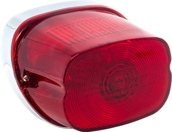 Letric Lighting Co - LLC-SQTL-RT - Sqaureback Led Tailight Red Lense Hardwire