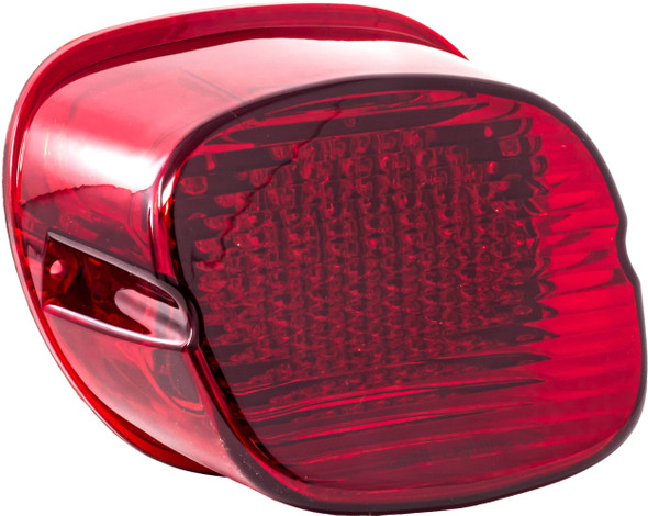 Letric Lighting Co - LLC-DS-R - Delux Slantback Led Tailght Red Lense