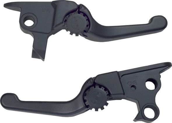Psr - 12-01652-22 - Anthem Shorty Lever Set Black Flt 08-13