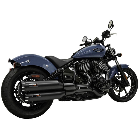 Bassani - True Duals w/ Fishtail Mufflers w/ 2 1/4