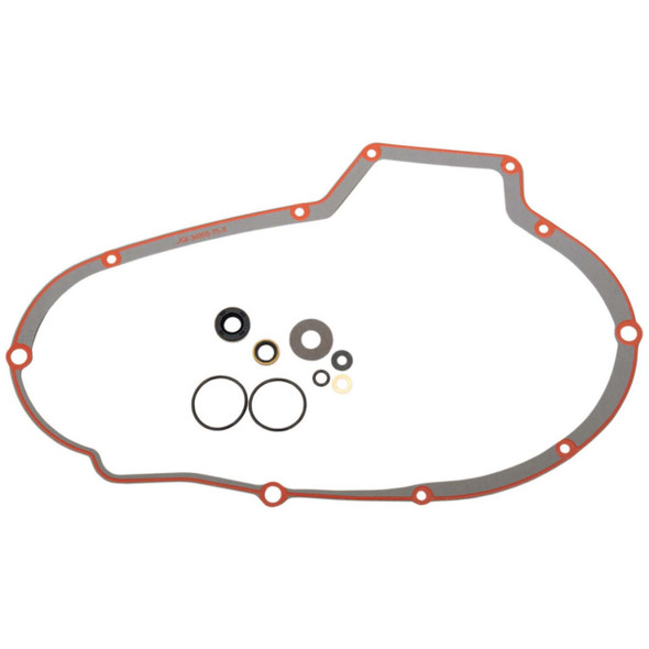 James Gaskets - Primary Gasket, Seal & O-Ring Kit W/ Silicone Bead fits '77-'03 Sportster Models