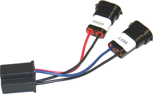 Namz Custom Cycle - NHAP-01 - Headlight Adaptor Pigtail W/Mating H9/H11 To H4 Conn