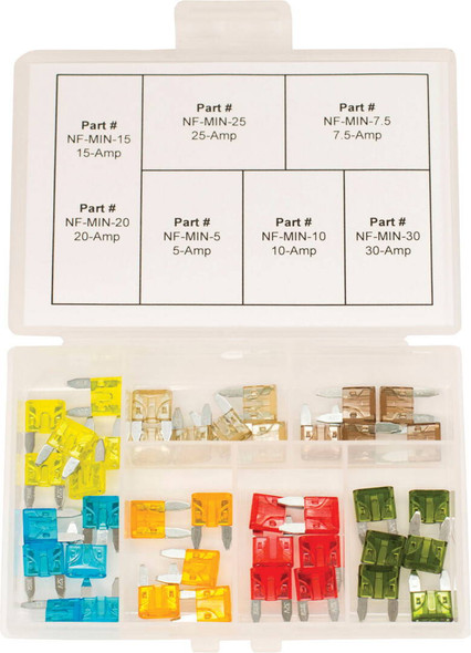 Namz Custom Cycle - NF-MIN-KIT - Assorted Mini Fuse Kit 40Pc