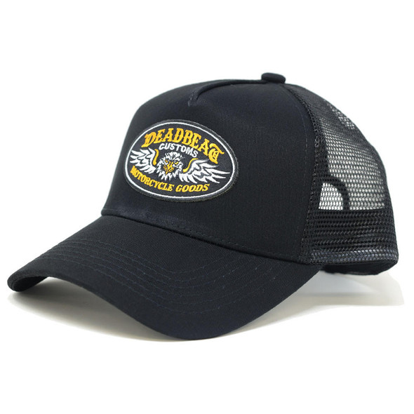 Curved Brim Hat - Snapback Design with Pirate Image