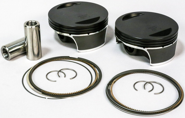 Wiseco - K2785 - Black Edition Piston Kit M8 114Cid 11.0:1