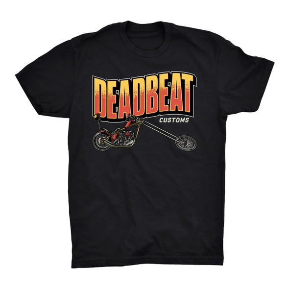 Deadbeat Customs Chopper T-Shirt