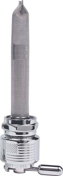 Pingel Ent - 6311-CRL - Power-Flo Petcock Chrome With Res American Flag