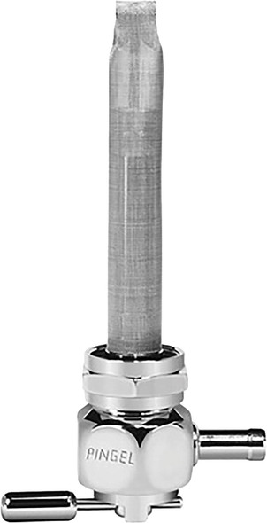 Pingel Ent - 6311-CHO - Power-Flo Petcock Oval 22Mm Res Chrome `75-Up