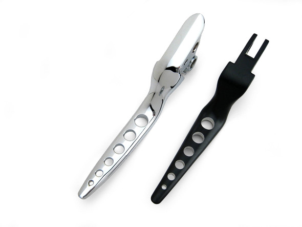 Baggernation - RL-08-13-C - Race Levers Cable Chrome `08-13 Flh/T